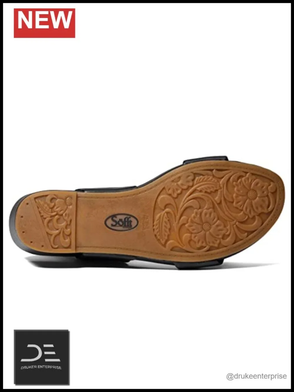 Italian Leather Wedge Sandals with Adjustable Strap & Buckle